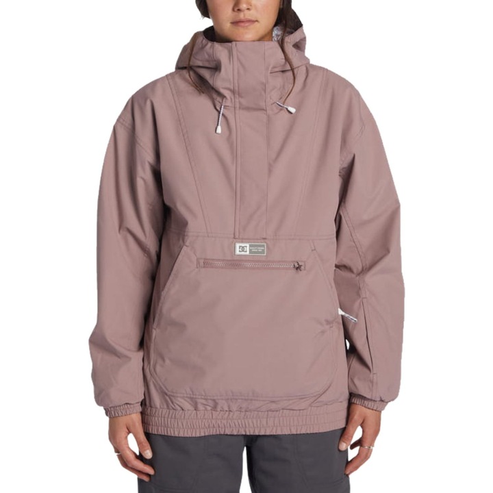 Дамско ски яке DC Shoes Chalet Anorak, лилаво, 10K, полиестер