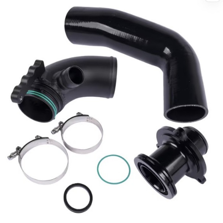 Маркуч за въздух интеркулер Turbo Inlet Elbow, 65мм, устойчив силикон, VW Audi Seat Skoda 1.8T 2.0T MQB