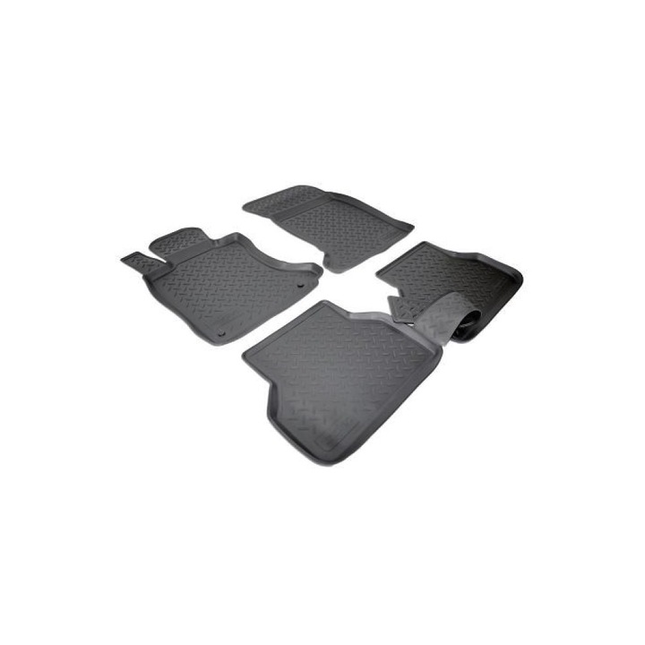 1 Szett 4 Gumiszőnyeg Tálca Stílusú BMW 5-ös Széria E60 / E61 2003-2010