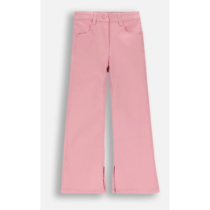 Coccodrillo lány nadrág, rózsaszín, széles szárú, 116cm