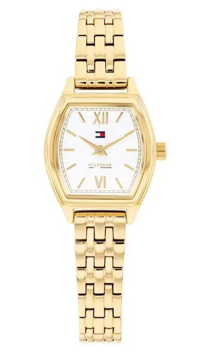 Ceas dama Tommy Hilfiger Norah, quartz, 30mm, mprasele, alb, 3 ATM