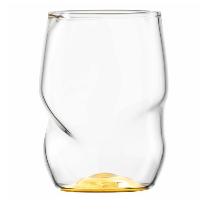 Set 2 pahare EISCH UNIK, 300 ml, clar, cu aur de 24k