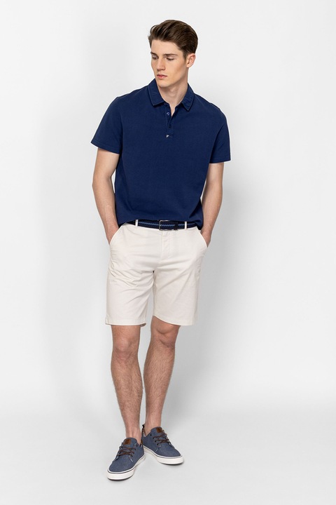 Heavy Tools, Tricou din bumbac Dallas, Albastru inchis