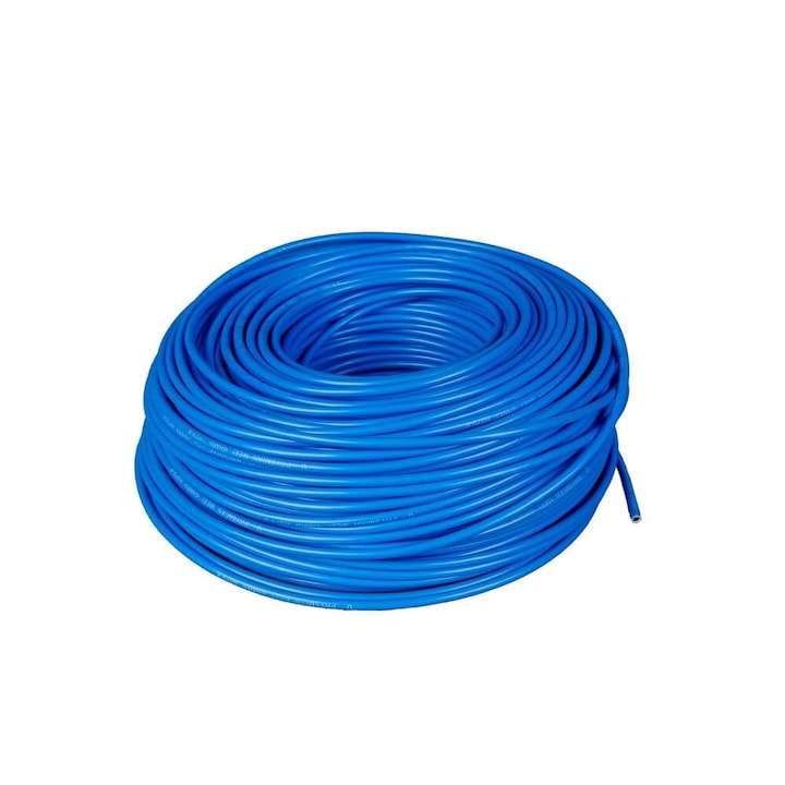 Conductor monofilar DarAnDAm MYF 2.5, cupru, 1m, albastru