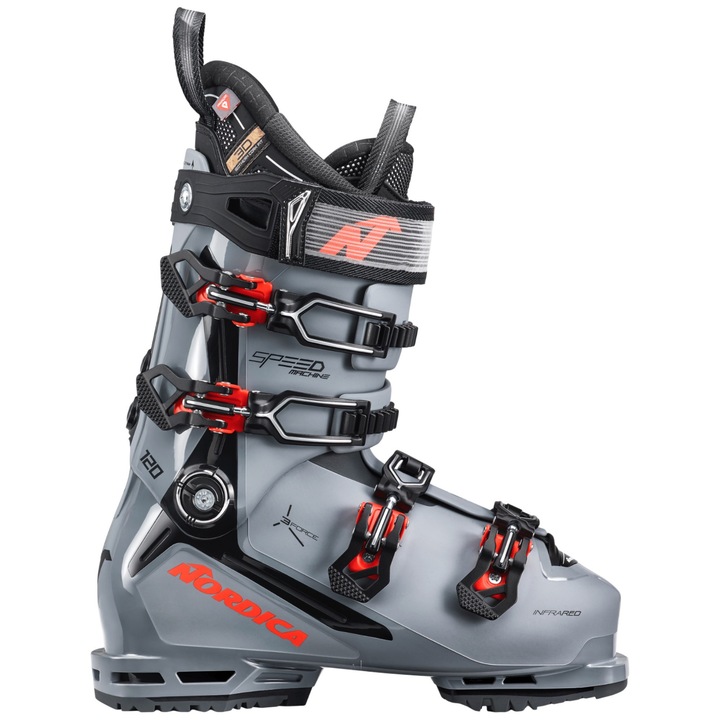 Clapari barbati Nordica Speedmachine 3 120 GW 2025-Gri/Negru-44 (28.5)