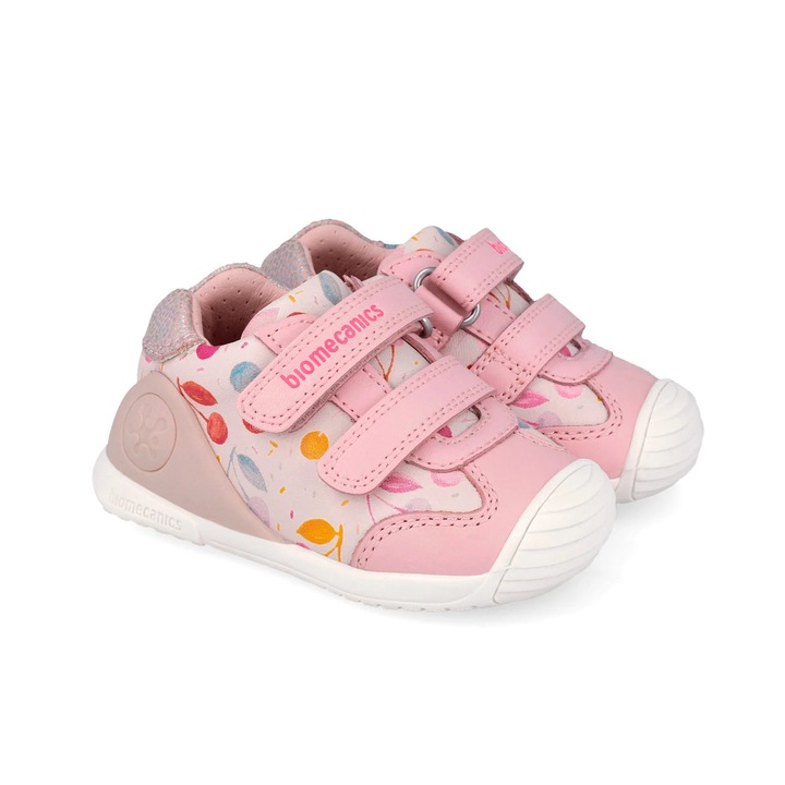 Sneakers Biomecanics Primii Pasi 262102-A779 Cotton, Roz pal