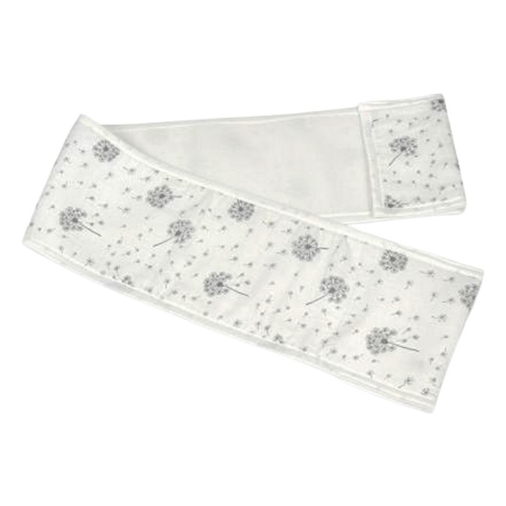 Странична защита за легло, с глухарчета, 180 x 30 см, BabyMatex 067843, Бяла