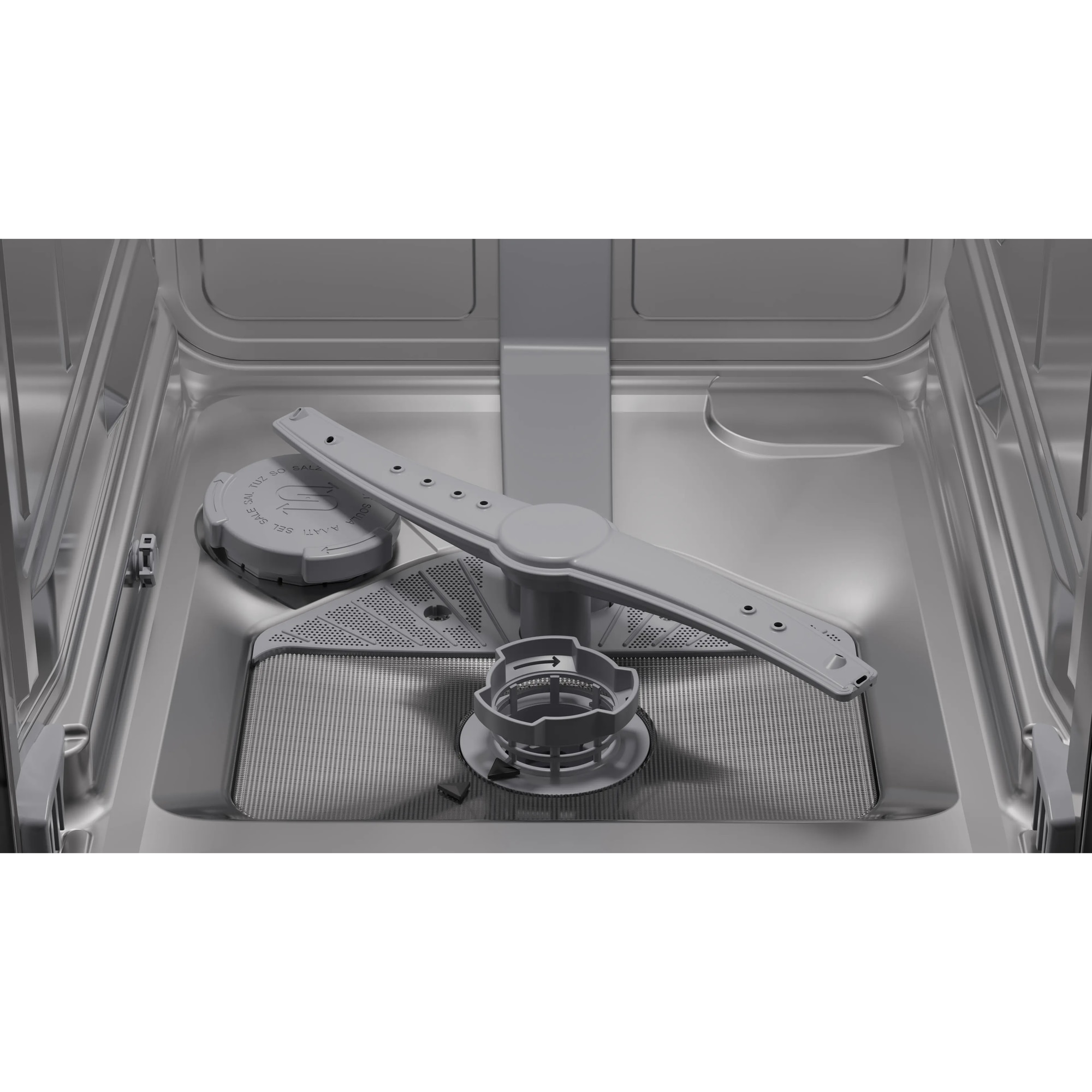 Masina de spalat vase partial incorporabila Bosch Serie 4 SPI4EMS17E, 45cm, 10 seturi, 6 programe, Otel Periat