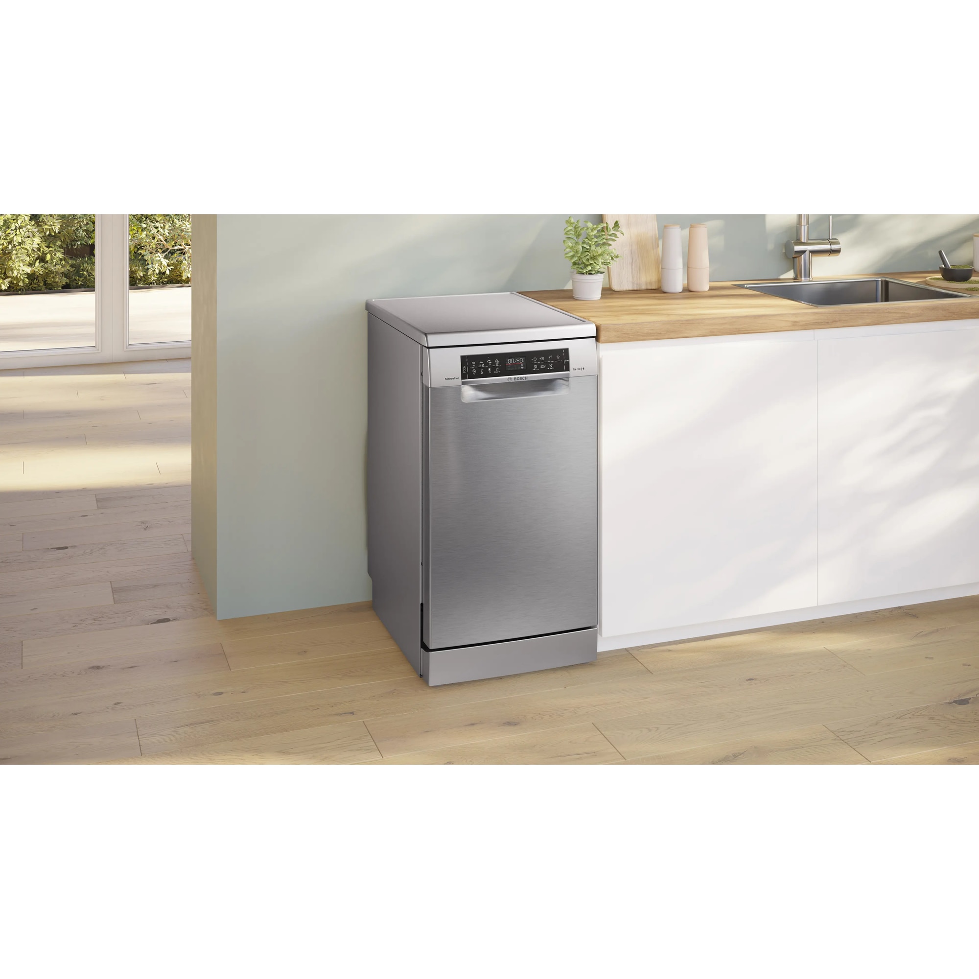 Masina de spalat vase Bosch SPS6EMI21E, 60cm, inox