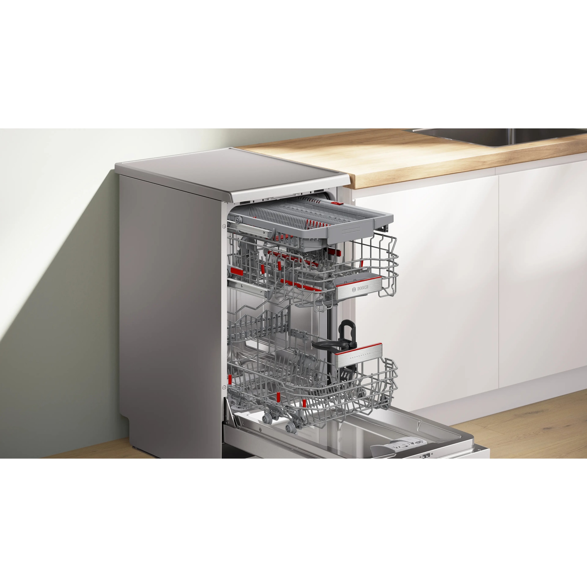 Masina de spalat vase Bosch SPS6EMI21E, 60cm, inox