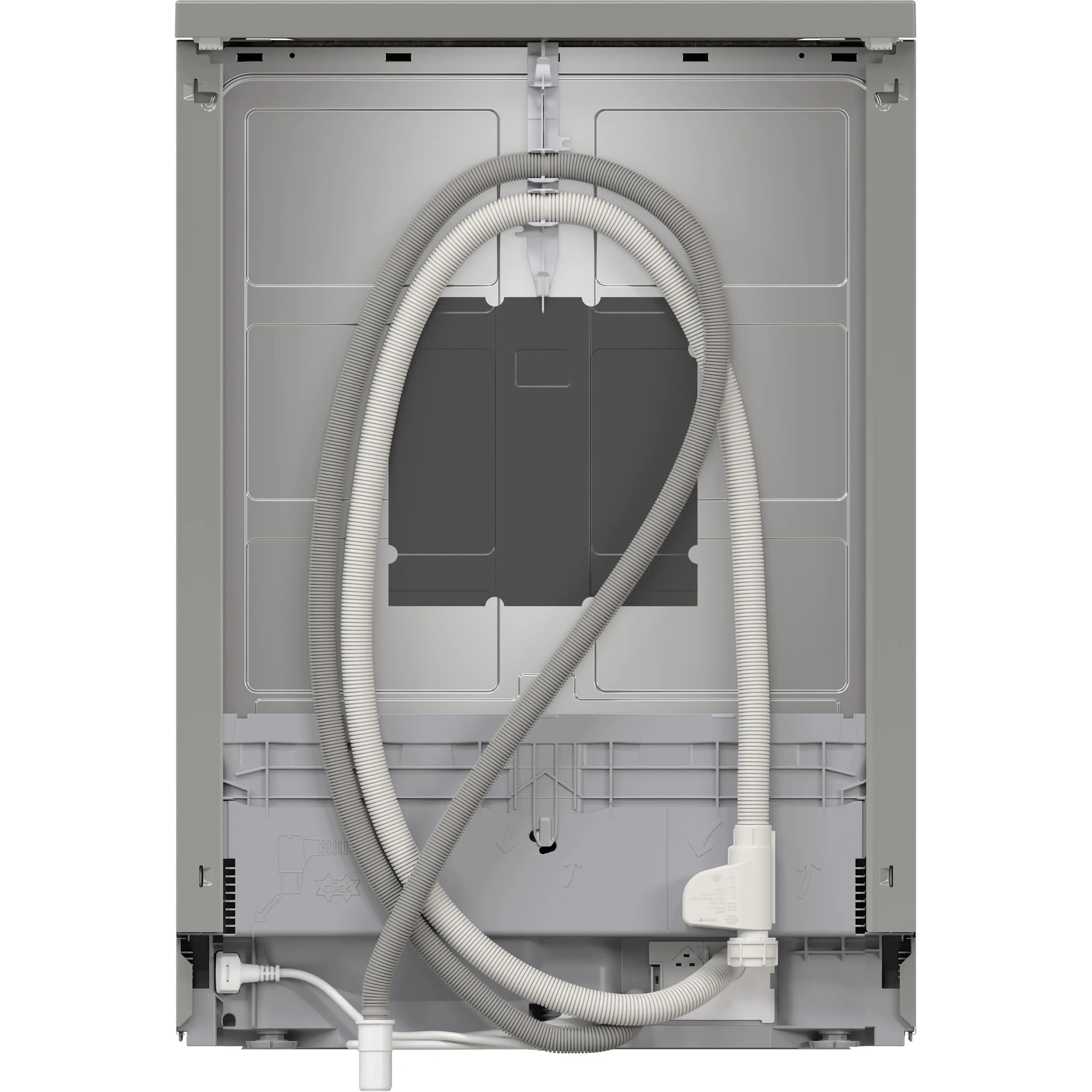 Masina de spalat vase independenta Bosch Serie 2 SMS2HTI06E, 60cm, 2400W, Clasa C, 13 seturi, 5 programe, Argintiu