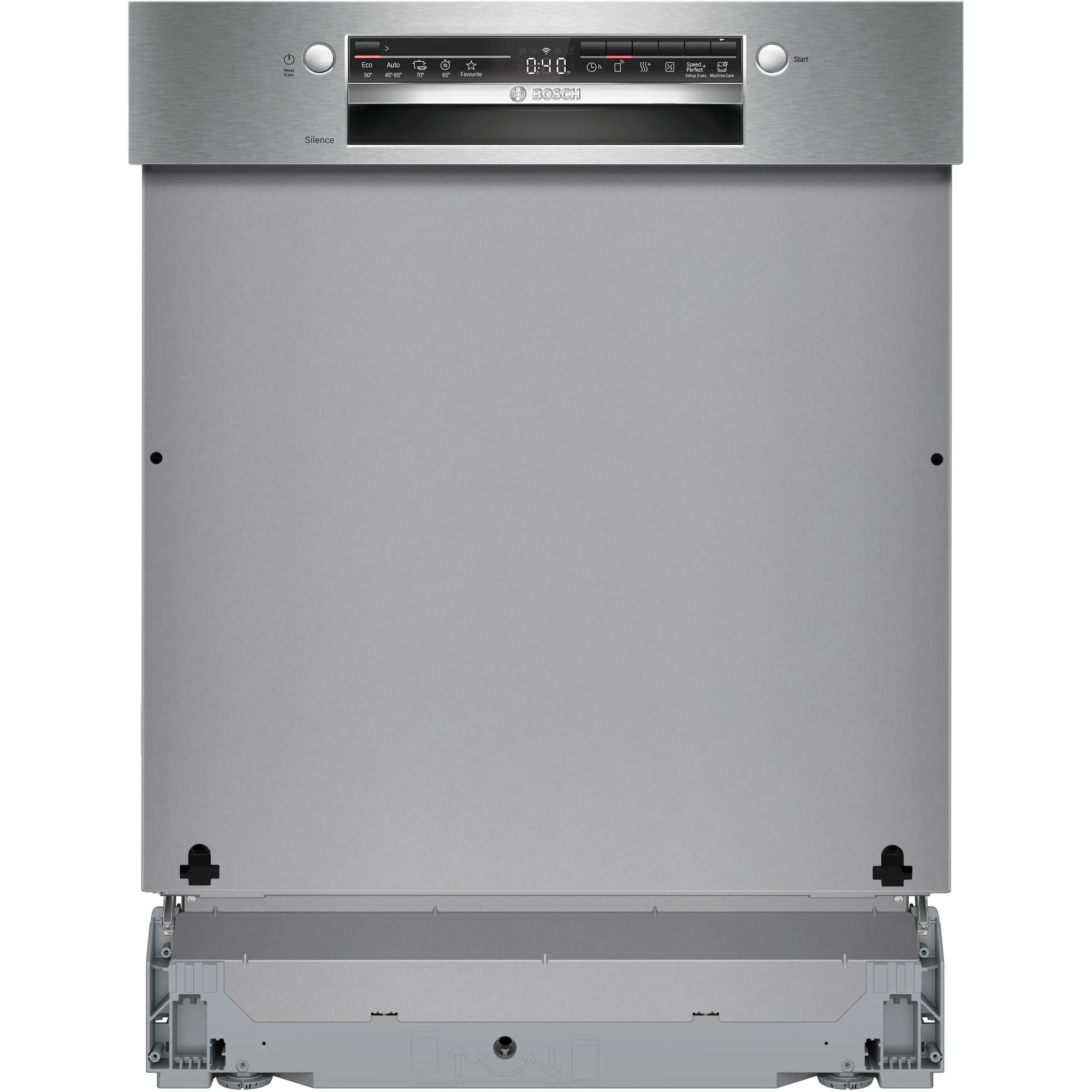 Masina de spalat vase incorporabila Bosch SMI2HTS06E, 13 seturi, 5 programe, Clasa C, 60 cm, EcoSilence Drive, Siguranta copii, Home Connect