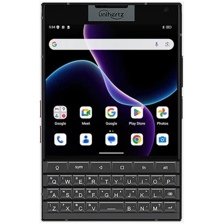 Smartphone Unihertz Titan 2 5G, 12GB RAM, 512GB stocare, tastatura fizica QWERTY, Android 15