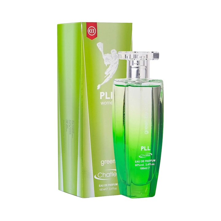 CHATLER Green Woman női eau de parfum, EDP, 100 ml, friss-gyümölcsös, virágos