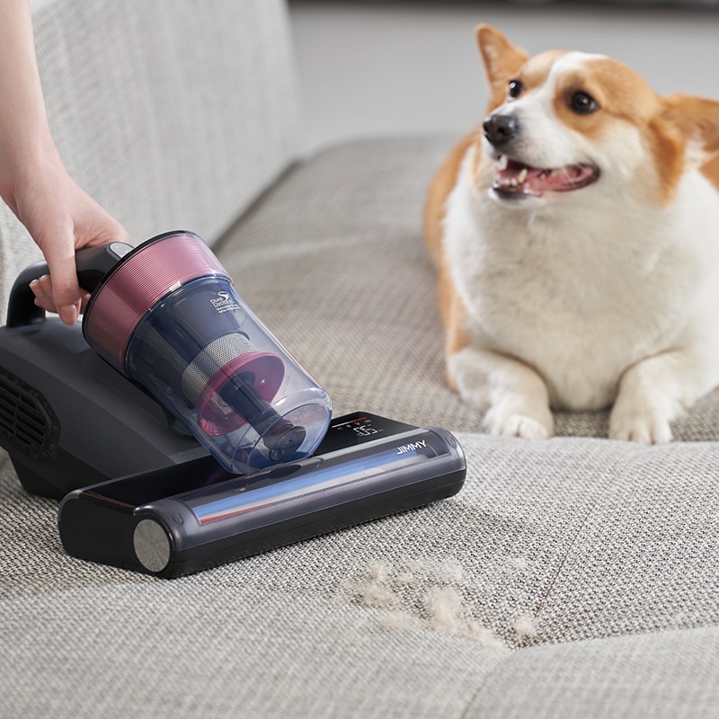 Aspirator antiacarieni Jimmy BX8-GREY Anti-mite UV Vacuum, putere 600W, Gri