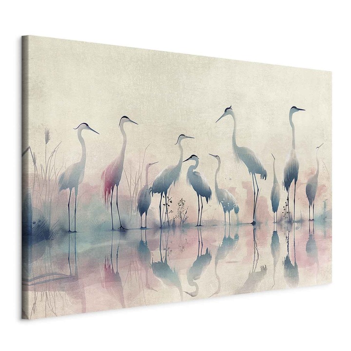 Tablou XXL - Birds by the lake - 260 x 173 cm