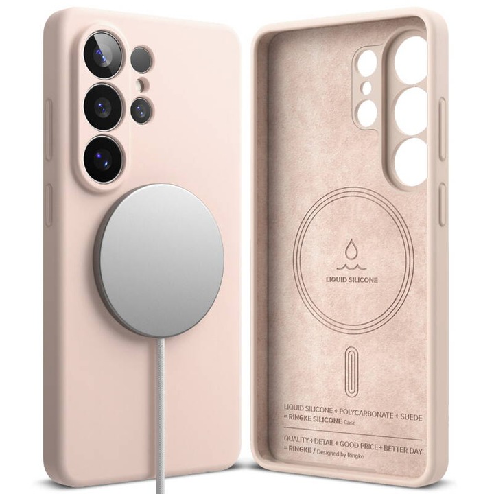 Husa Ringke pentru Samsung Galaxy S26 Ultra Roz