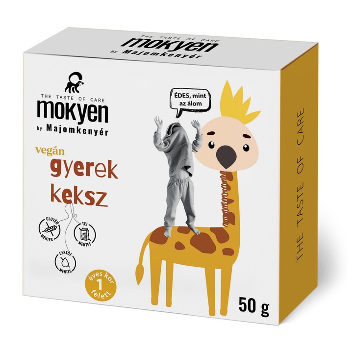 Biscuiti pentru copii 50g - Mokyen - MAGIC MILLS