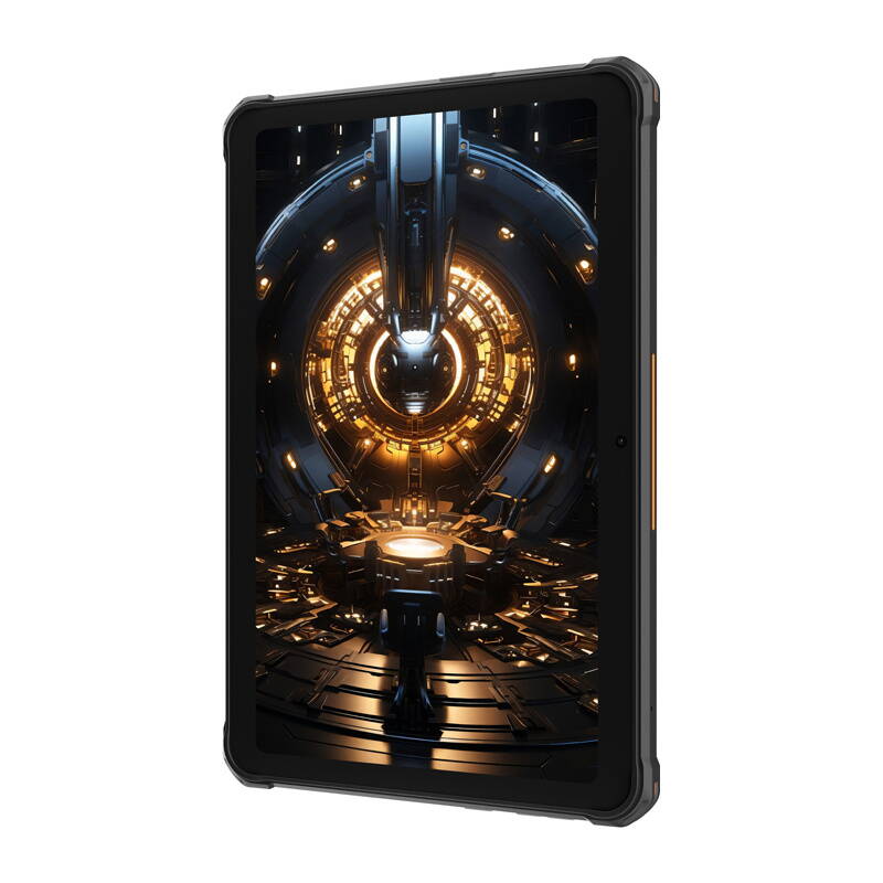 Tableta HOTWAV TAB R8, 10.1 inch, 4GB RAM, 128GB, portocalie, rezistență IP68, baterie 10800mAh