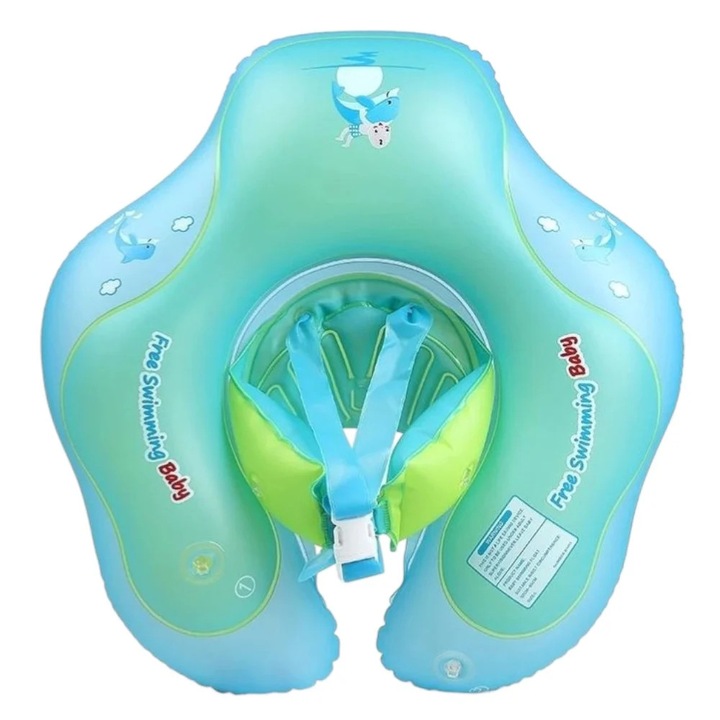 Надуваем пояс за бебе Krista, XL регулируем, PVC, опора и колан, 52x54см