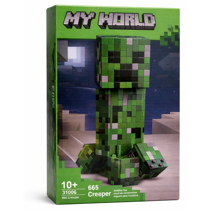 Set de constructie My World, 665 piese