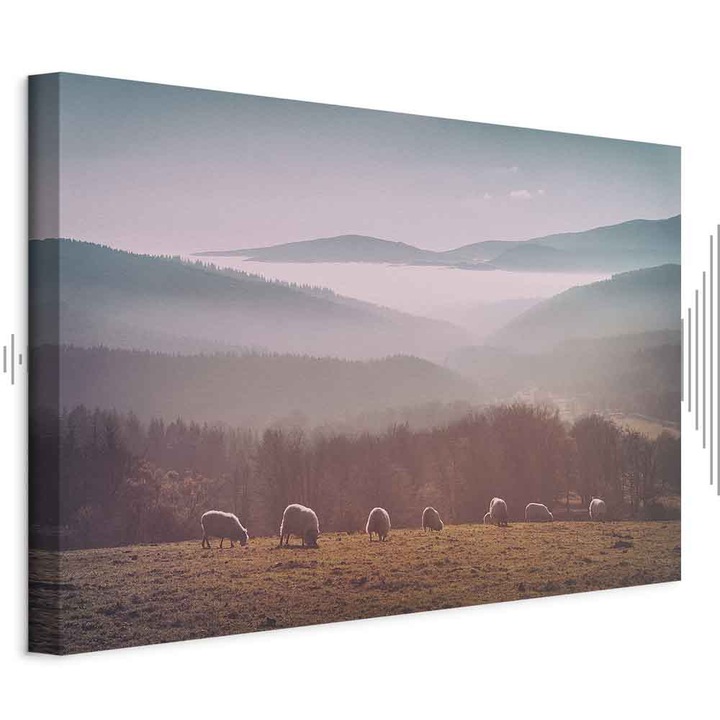 Tablou Acustic - Mountain Sheep - 90 x 60 cm