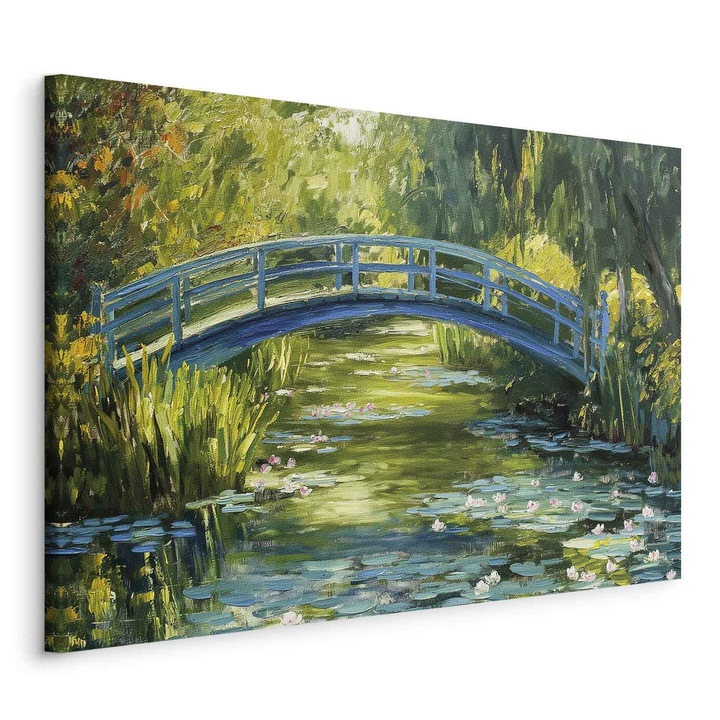 Tablou XXL - Impressionist bridge - 140 x 93 cm