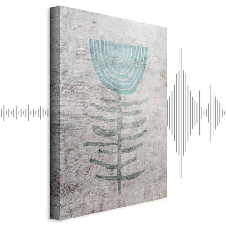 Tablou Acustic - Blue Lily - 20 x 30 cm