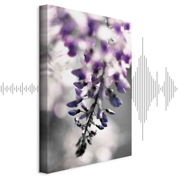 Tablou Acustic - Violet Ringtones - 20 x 30 cm