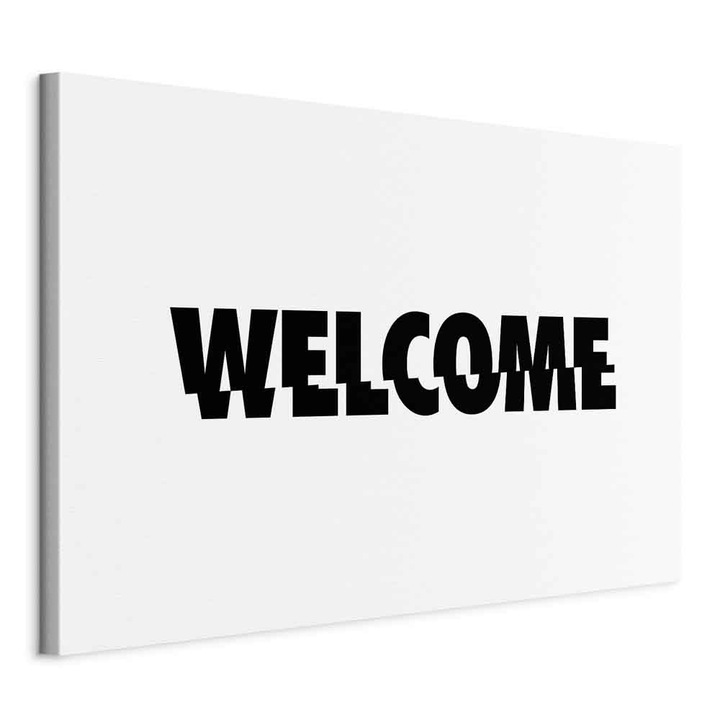 Стандартна картина - Welcome - 60 x 40 cm