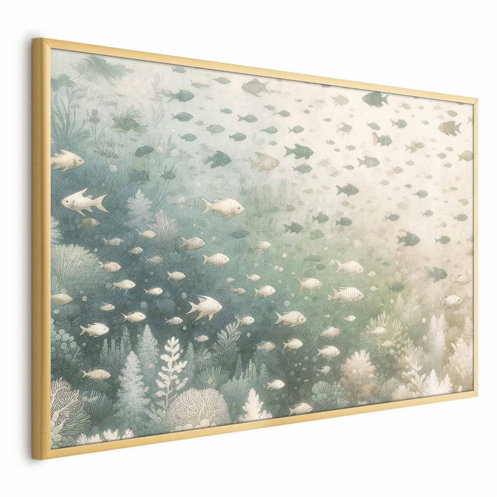 Poster Rama aurie - Marine World - 42 x 29.7 cm