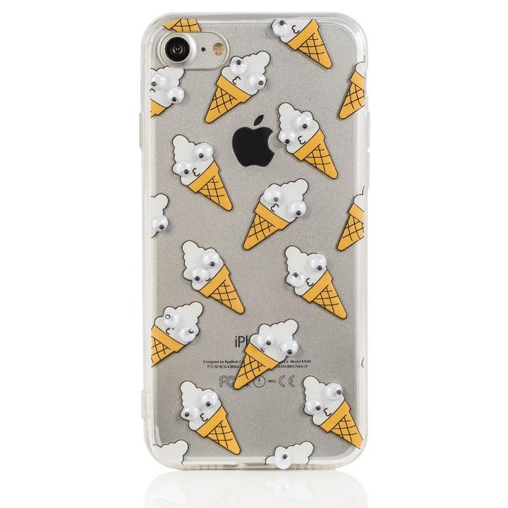 husa de protectie pentru Samsung Galaxy S7, fabricata dintr-un material de tip silicon (jelly case)