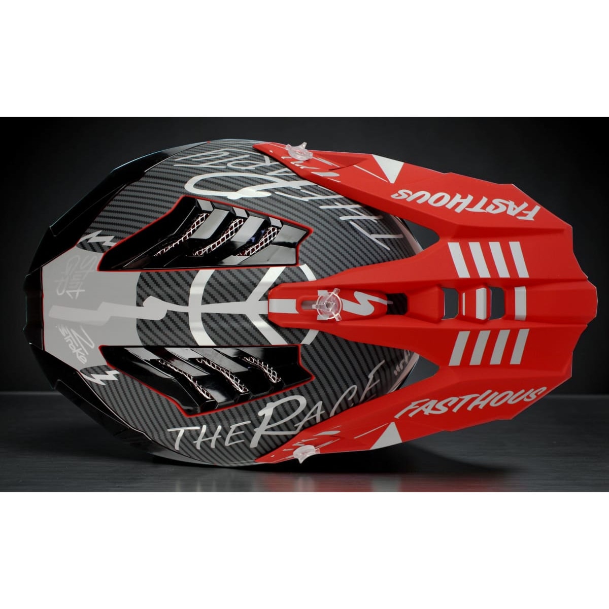 Casca Moto Cross Fasthouse Color Racing, Design Grafic Premium ...