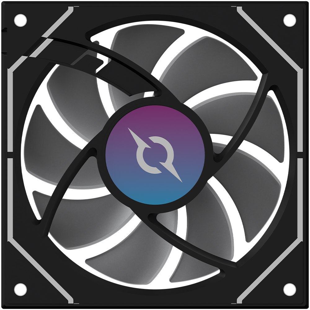 Ventilator AQIRYS Cetus 4P-12SLI26-ARGB, 120mm, iluminare aRGB