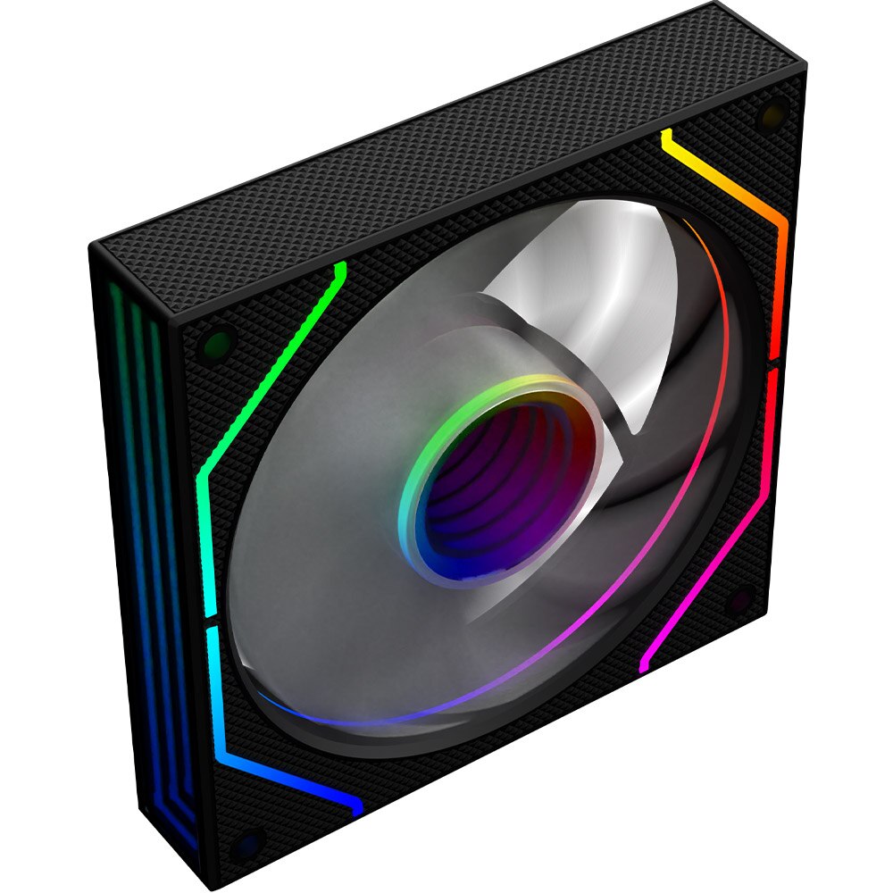 Ventilator AQIRYS Cetus 4P-12SLI26-ARGB, 120mm, iluminare aRGB
