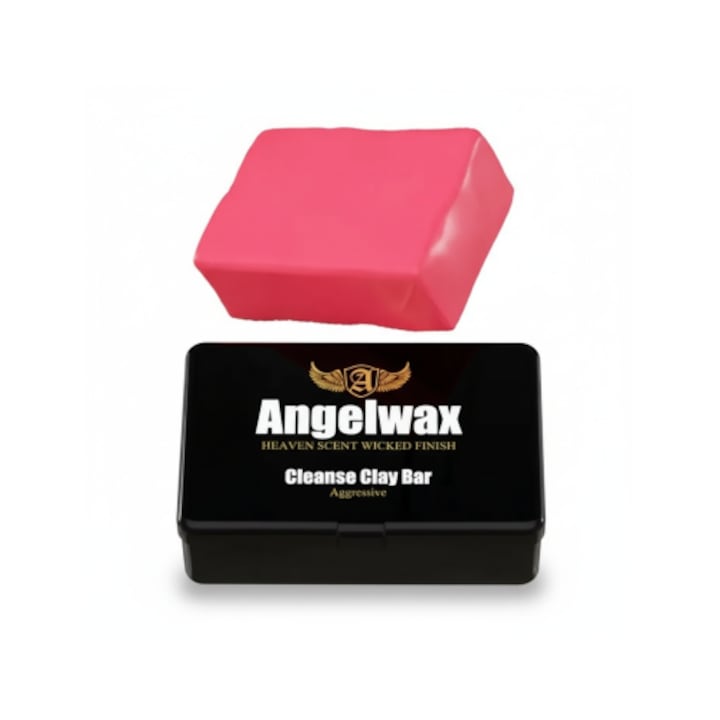 Angelwax Clay Bar Aggressive (Red) agresszív dekontamináló gyurma, 100g