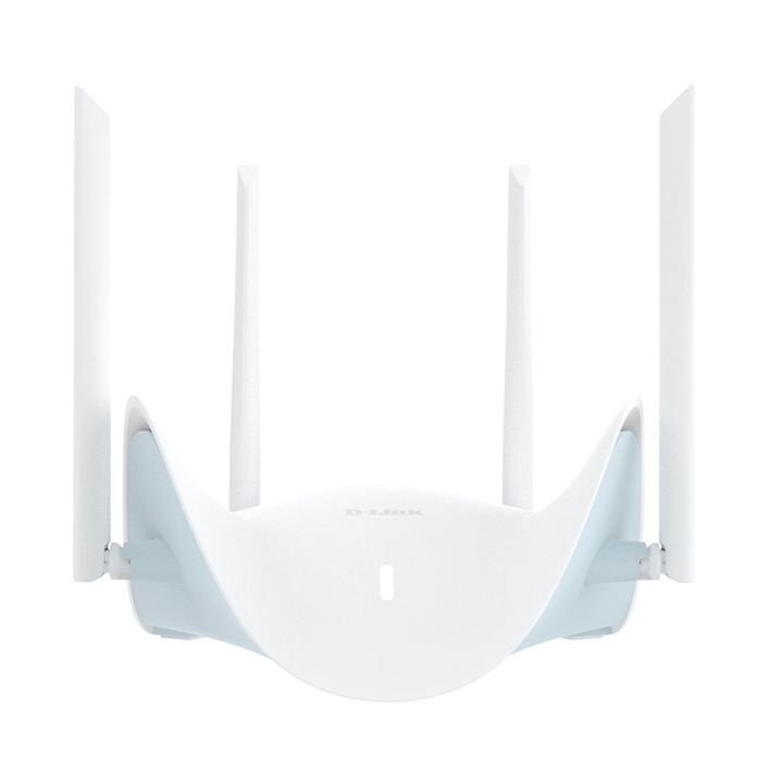 Router inteligent D-Link R36 BE3600 Wi-Fi 7, banda dubla 3600 Mbps, porturi 2, 5 GbE, retea alimentata AI, operare multi-link MLO, securitate WPA3, aplicatie Aquila PRO AI