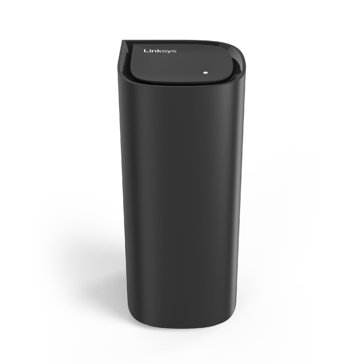 Linksys Velop Wrt Pro 7, Router WiFi 7 tri-banda, viteze de pana la 10680 Mbps, OpenWrt LuCI, port WAN de 2, 5 Gbps si 4 porturi Ethernet de 1 Gbps