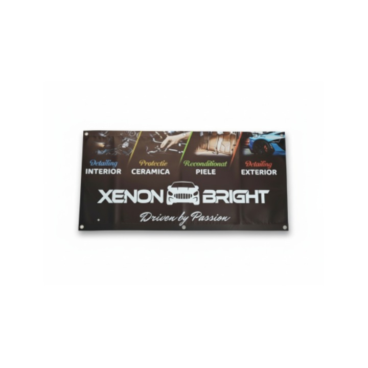 Banner pentru Ateliere de Detailing, Xenon Bright 60x120cm
