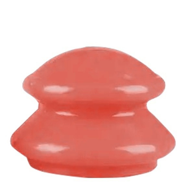 Ventuza cu Maner din Silicon VENTUZ™ pentru Masaj Anticelulitic Profesionist Dimensiunea XL Portocalie