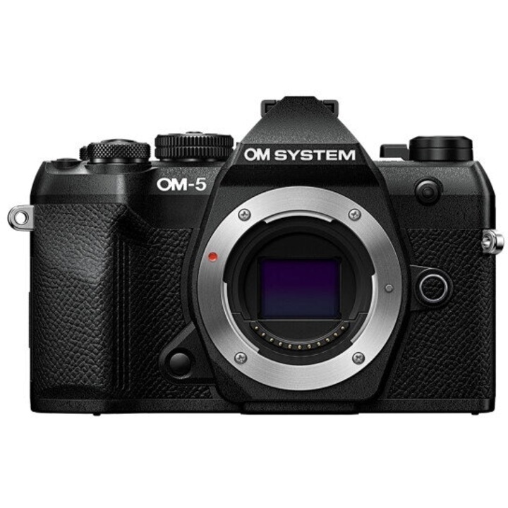 Cameră foto Mirrorless, Olympus, OM System OM-5 II, 20.4MP, Negru