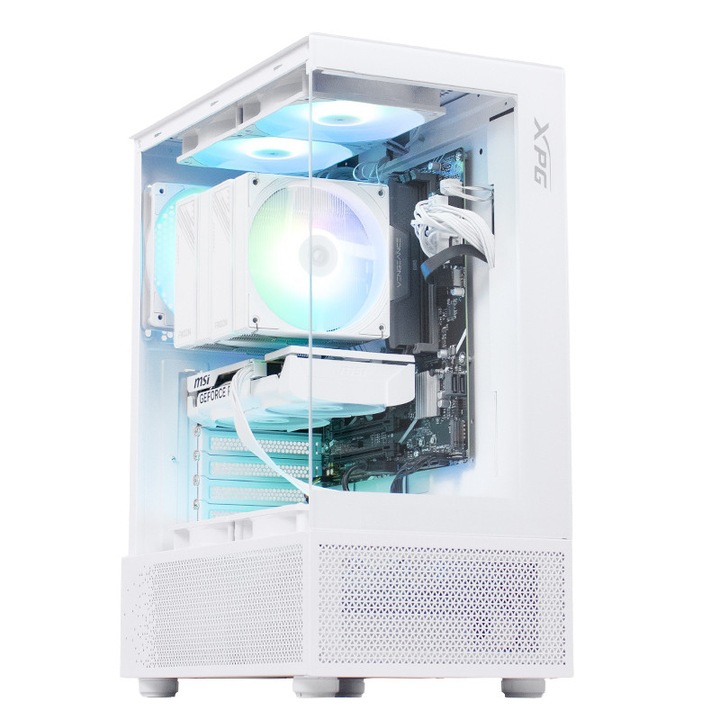 PC Gaming BALAUR Prime Esports Edition, PC Garage, Intel i7-12700F, 16GB DDR5, 1TB SSD, RTX 5060, Alb