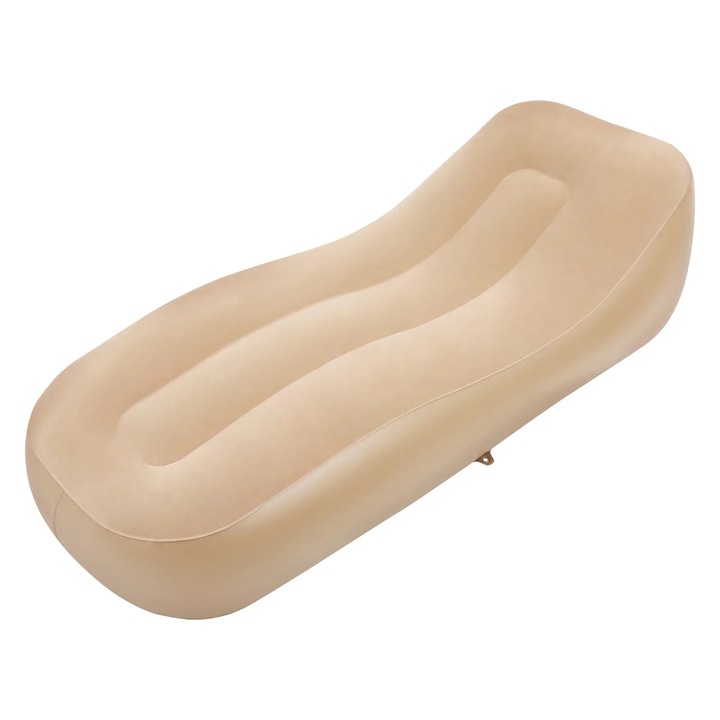 Надуваем диван, Литиева помпа, 180×76×55см, Каки