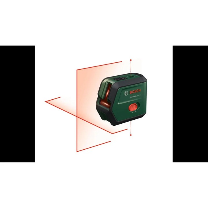 Nivela laser Bosch UNIVERSAL LEVEL2 UNI, autonivelare, aluminiu/plastic, raza de actiune 12 m