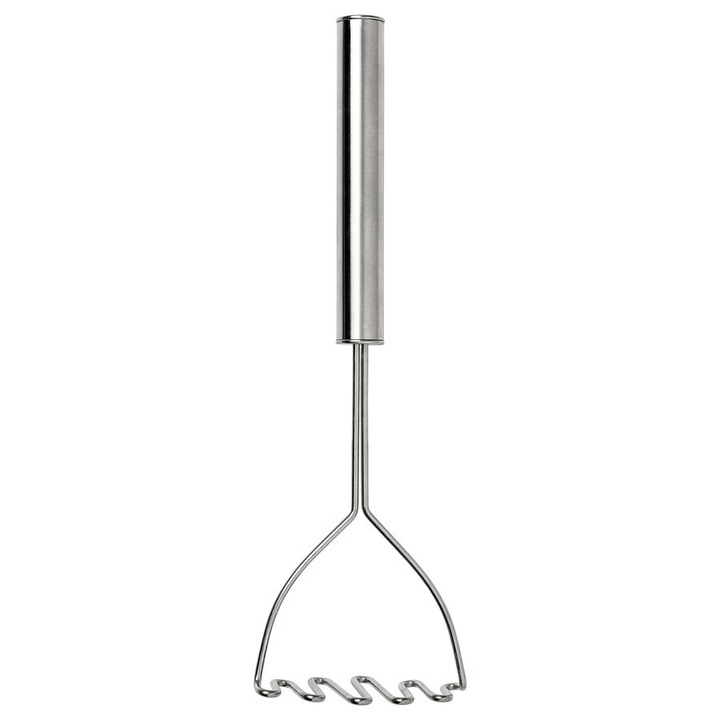 Tel tip zdrobitor pentru piure, din inox, 39 cm, practic, usor de curatat