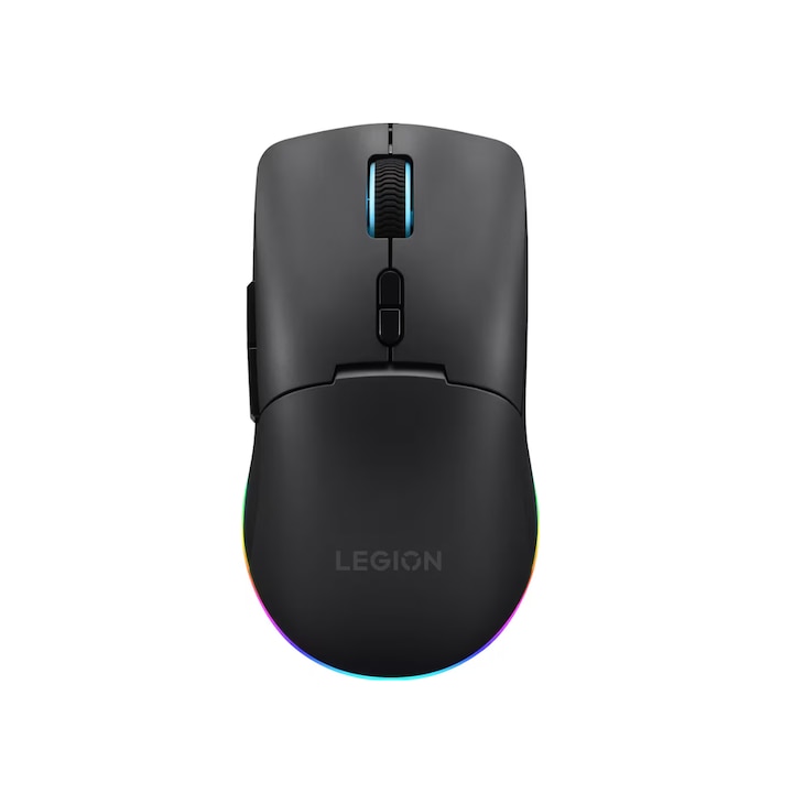 Mouse Gaming Lenovo Legion M220, Wireless, Wired, Bluetooth, iluminare RGB Negru