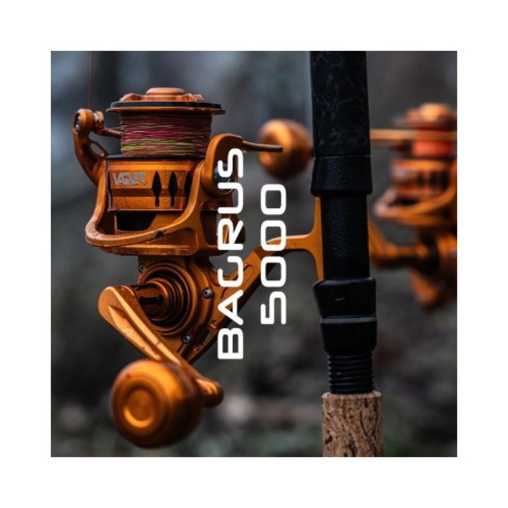 Vagner Bagrus 5000 harcsaorsó, 13 csapágy, elsőfékes