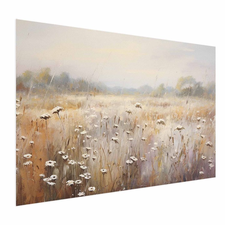 Poster Fara rama - Impressionist meadow - 60 x 40 cm