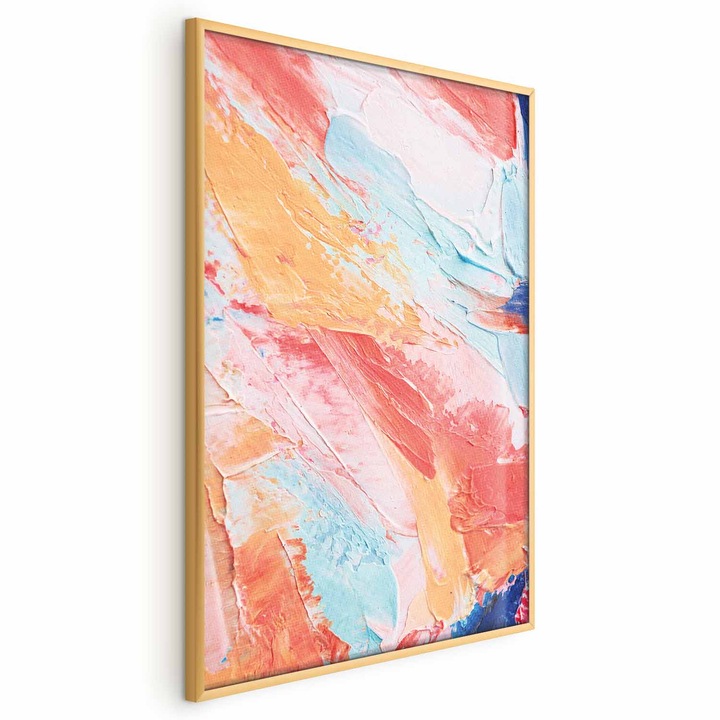 Poster Rama aurie - Colorful Harmony - 21 x 30 cm