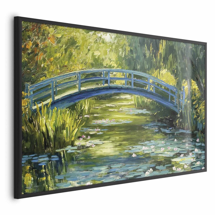 Poster Rama neagra - Impressionist bridge - 30 x 21 cm